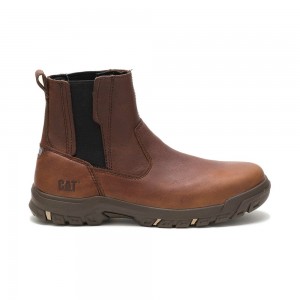 Botas Caterpillar Abbey Steel Toe Mujer Marrones | 2509-AMNQU