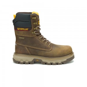 Botas Caterpillar Colorado Equip 8 Waterproof Thinsulate Composite Toe Hombre Marrones | 5392-BAOEY