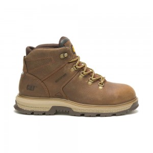 Botas Caterpillar Exposition Hiker Waterproof Alloy Toe Hombre Negras | 0186-RVASB