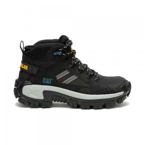 Botas Caterpillar Invader Mid Vent Composite Toe Hombre Negras | 1932-CPUMJ