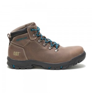 Botas Caterpillar Mae Steel Toe Waterproof Mujer Negras | 9156-TJBSQ