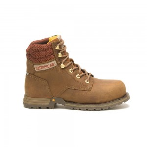 Botas Caterpillar Paisley 6 Steel Toe Mujer Negras | 0496-PSGOX