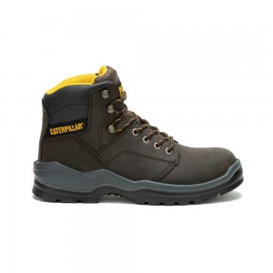 Botas Caterpillar Striver Steel Toe Hombre Marrones | 1846-ESYRK