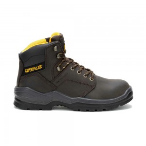 Botas Caterpillar Striver Waterproof Steel Toe Hombre Marrones | 9470-SGFWN