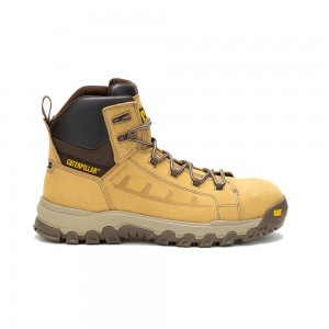 Botas Caterpillar Threshold Rebound Waterproof Composite Toe Hombre Naranjas | 7364-FJYAW