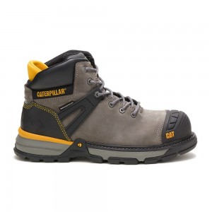 Botas Caterpillar comfortable, safety Hombre Azules Gris | 2354-YMAKX