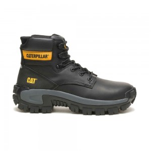 Botas Caterpillar steel toe, comfortable, Botas Con Punta De Acero, safety Hombre Negras | 5487-IWHPO