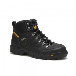 Botas Con Punta De Acero Caterpillar Threshold Waterproof Hombre Negras | 2576-CRZTI