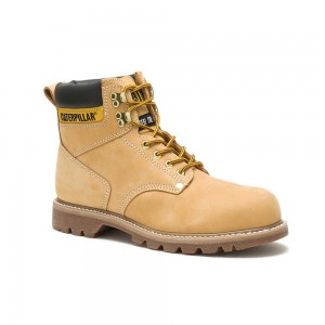Botas Con Punta De Acero Caterpillar comfortable, safety Hombre Naranjas | 1538-VESTJ