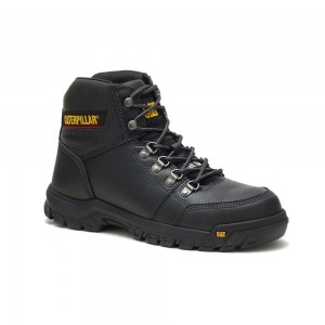 Botas Con Punta De Acero Caterpillar steel toe Hombre Negras | 0124-WGSVI