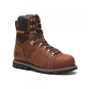 Botas Seguridad Caterpillar Alaska 2.0 8 Waterproof Thinsulate Hombre Marrones | 1876-YWBMX
