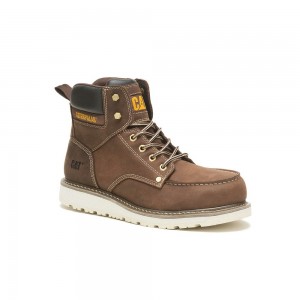 Botas Seguridad Caterpillar Calibrate Hombre Kaki | 0297-FZRDK
