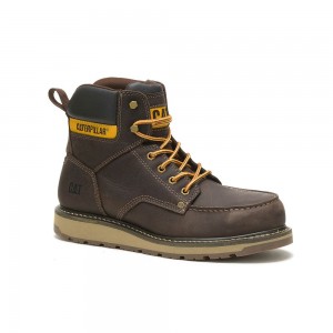 Botas Seguridad Caterpillar Calibrate Hombre Marrones | 0619-UAVCT