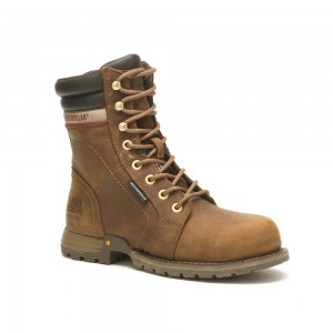 Botas Seguridad Caterpillar Echo Waterproof Steel Toe Mujer Negras | 4701-LRFUJ