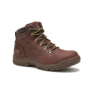 Botas Seguridad Caterpillar Mae Steel Toe Waterproof Mujer Negras | 8961-PDSEX