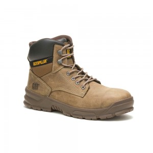 Botas Seguridad Caterpillar Mobilize Alloy Toe Hombre Kaki | 7803-QYPBG