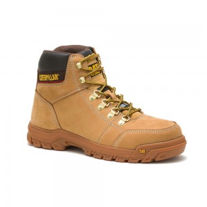 Botas Seguridad Caterpillar Outline Steel Toe Hombre Naranjas | 6357-VNSQD