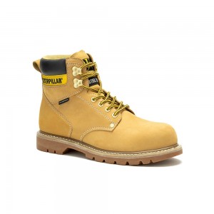 Botas Seguridad Caterpillar Second Shift Waterproof Steel Toe Hombre Naranjas | 2147-APTBI