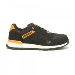 Botas Seguridad Caterpillar Venward Composite Toe Hombre Negras Amarillo | 0256-WTVCF