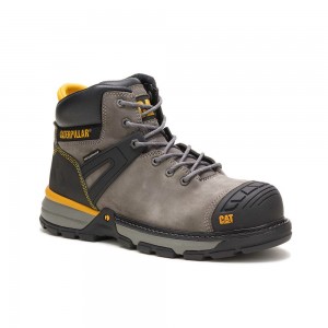 Botas Seguridad Caterpillar comfortable Hombre Azules Gris | 2576-YHJWI