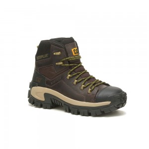 Botas Seguridad Caterpillar hiker style Hombre Cafe | 4576-XZSRO