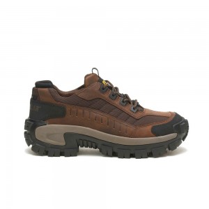 Botas Seguridad Caterpillar steel toe Hombre Marrones Oscuro | 6375-YSFAB