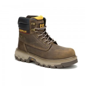 Botas de Trabajo Caterpillar Colorado Equip 6 Waterproof Hombre Marrones | 1095-EDSQO