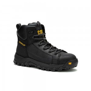 Botas de Trabajo Caterpillar Threshold Rebound Waterproof Hombre Negras | 4165-TSEXF
