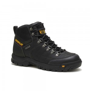 Botas de Trabajo Caterpillar Threshold Waterproof Hombre Negras | 4571-FISTK