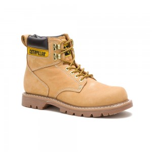Botas de Trabajo Caterpillar comfortable Hombre Naranjas | 8610-UVWQH