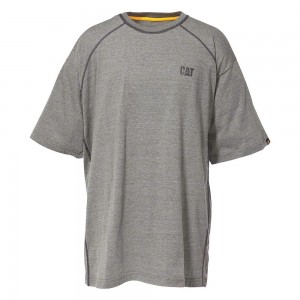 Camiseta Caterpillar Performance Hombre Gris | 1270-LKGQT