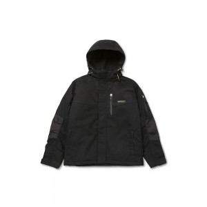 Chaquetas Caterpillar Triton Insulated Belt Length Hombre Negras | 8650-DAUNW