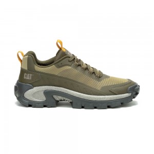 Zapatillas Caterpillar Intruder Lightning Mesh Hombre Verde Oliva Oscuro | 7542-MBHFX