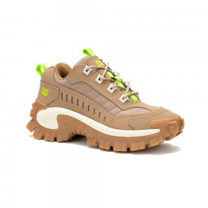 Zapatillas Caterpillar Re-Powered Intruder Chunky Trainer Mujer Negras | 4589-EUBZV