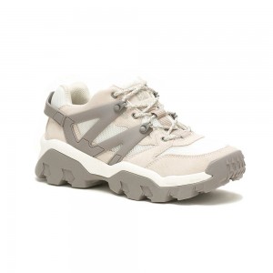 Zapatillas Caterpillar Reactor Mujer Blancas | 7845-LCNRK