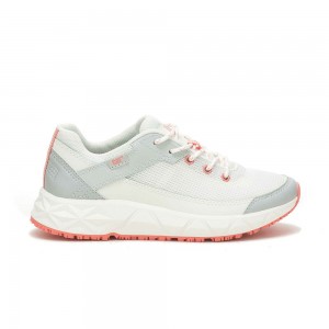 Zapatos de Trabajo Caterpillar ProRush Speed FX Hombre Blancas Gris | 8603-UAGME