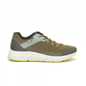 Zapatos de Trabajo Caterpillar ProRush Speed FX Hombre Verde Oliva Oscuro | 5472-MKSXP