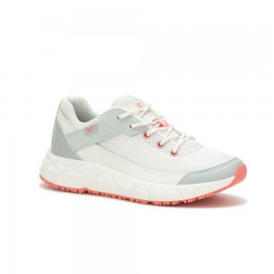 Zapatos de Trabajo Caterpillar ProRush Speed FX Hombre Blancas Gris | 8342-RUFVQ