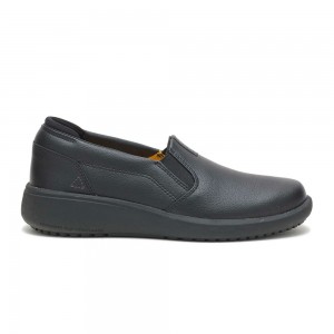 Zapatos de Trabajo Caterpillar ProRush SR+ Slip-On Mujer Negras | 7492-BMZDP