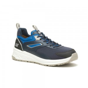 Zapatos de Trabajo Caterpillar Streamline Runner Carbon Composite Toe Hombre Marrones | 0128-JLOCD